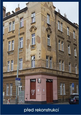 Generální oprava fasádního pláště ul.Plynární 31,Praha 7 před rekonstrukcí