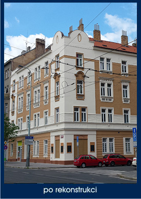 Generální oprava fasádního pláště ul.Plynární 31,Praha 7 po rekonstrukci